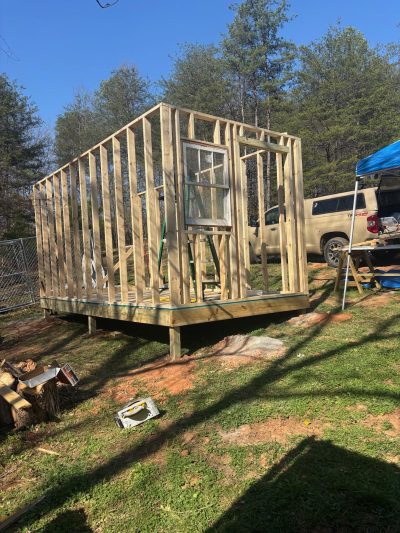 Backyard chicken coop, Morganton