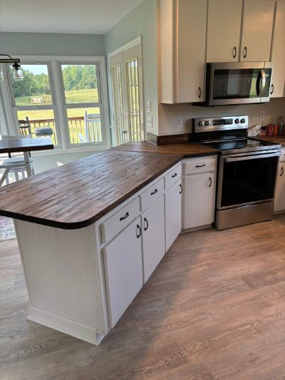 Kitchen countertop replacement