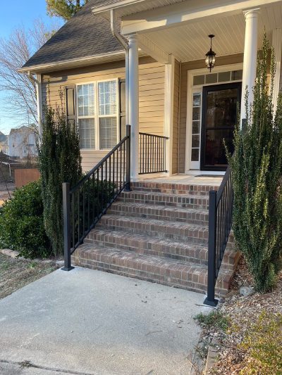 Pre-fab stair handrails
